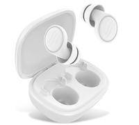 Ear Plugs for Sleep, 35dB Noise Cancelling Hearing Protection Earplugs with Single/Double EarTips, Reusable Silicone Ear Plug, 4 Sizes XS/S/M/L and Carrying Case for Sleep, Travel or Concerts