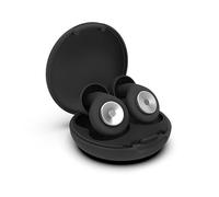 Ear Plugs for Sleep, 45dB Ear Plugs for Sleeping Noise Cancelling, Reusable&Washable Ultra Soft Silicone Earplugs for Hearing Protection, Working, Travel, 8 Ear Tips XS, S, M, L,Carrying Case,Black