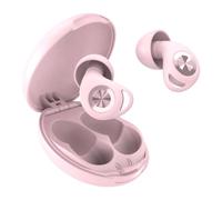 Ear Plugs for Sleep, 45dB Noise Cancelling Earplugs Hearing Protection for Sleep, Concentration, Travel, Work, Concerts, Ultra Comfortable Reusable Silicone Ear Plugs, 8 Tips(XS/S/M/L) & Case(Pink)