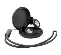 Ear Plugs for Sleep 45dB Noise Cancelling Hearing Protection for Sleep Reusable&Washable Ultra Soft Silicone Earplugs for Sleeping Concentration Travel Work Concerts Comfortable Carrying Case Black