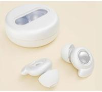 Ear Plugs for Sleep - 45dB Noise Cancelling Silicone Earplugs, Soft and Reusable Silicone Hearing Protection Earplug with 2 Eartips and Carrying Case for Sleeping, Concert, Studying, Working, Traveli