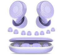 Ear Plugs for Sleep Noise Cancelling -45dB, Customized Soft Earplugs for Concert, 0 Pressure, Reusable Ear Plug for Noise Reduction with Case & 8 Eartips, for Sleep, Working, Studying, Traveling