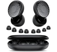 Ear Plugs for Sleep Noise Cancelling -45dB, Customized Soft Earplugs for Concert, 0 Pressure, Reusable Ear Plug for Noise Reduction with Case & 8 Eartips, for Sleep, Working, Studying, Traveling