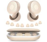 Ear Plugs for Sleep Noise Cancelling -45dB, Customized Soft Earplugs for Concert, 0 Pressure, Reusable Ear Plug for Noise Reduction with Case & 8 Eartips, for Sleep, Working, Studying, Traveling