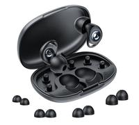 Ear Plugs for Sleep Noise Cancelling, 45dB Noise Reduction, 8 Ear Tips XS, S, M, L, Carrying Case, Ultra Soft Silicone Earplugs for Sleep, Concert, Travel, Study, Work