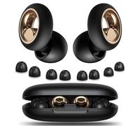 Ear Plugs for Sleep Noise Cancelling,45dB Soft and Reusable Silicone Earplugs for Hearing Protection with 8 Ear Tips in Four Sizes (XS, S, M, L),for Noise Reduction (Black, 4 Sizes (1 Set))