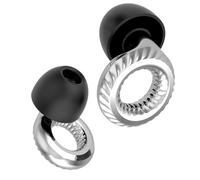 Ear Plugs for Sleep,Super Soft Comfortable Earplugs for Sleeping,Hearing Protection for Musicians,DJs,Drummers,Silicone Ear Plugs for Sleep Cancelling Noise,Ear Caps XS/S/M/L (Silvery)