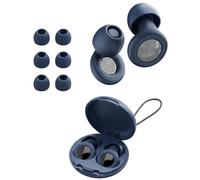 Ear Plugs for Sleeping 35dB, Noise Cancelling Ear Plugs, Reusable Soft Foam Earplugs for Snoring, Study, Travel, Work, Concerts, Shooting, Comfortable Hearing Protection with Case (Ice Lake Blue)