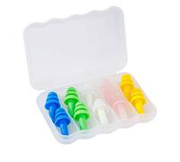 Ear Plugs for Sleeping Earplugs Reusable Soft Noise Cancelling for Adults Kids Sleeping Swimming Study Travel Concerts Assorted Color 5 Pairs