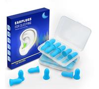 Ear Plugs for Sleeping Noise Cancelling - 40dB Ear Plugs for Noise Reduction - Ear Plugs for Concert Sleep Travel Study Work - Hearing Protection Sound Blocking - Blue 10 Pairs in 2 Cases
