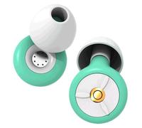 Ear Plugs for Sleeping Noise Cancelling Reusable Soft Silicone Earplugs for Concerts, Swimming, Motorcycle, Flight or Blocking Out snoring (S/M/L) Green