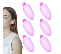 Ear Plugs for Sleeping, Soft Reusable Hearing Protection Earplugs - Carrot Shape Sound Blocking Earbuds with Storage Case Hearing Protection for Snoring Concerts Travel