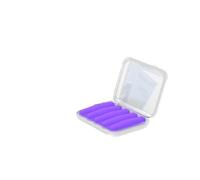 Ear Plugs Noise Cancelling Anti-Noise Rate 35.5db Noise Insulation Soft PU Plug for Sleeping(10PCS Purple)