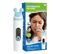 Ear Pressure Relief Device, Electric 3 Mode Care Tool, Clogged Ear Equalizer Massager, Gentle Air Flow Comfort System, Portable Personal Health Accessory, For Diving Flying Pool Airplane Travel Adults