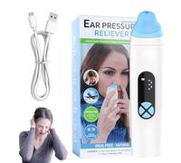 Ear Pressure Relief Device, Eustachian Tube Unblocker with 3 Speed Adjust, Rechargeable Ear Popper Ear Relief Device, Ears Unblocker Adult for Flying, Swimming, Diving, Elevator