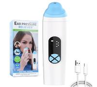 Ear Pressure Relief Device, Eustachian Tube Unblocker with 3 Speed Adjust, USB Rechargeable Ear Pressure Device for Flying, Swimming, Diving, Elevator