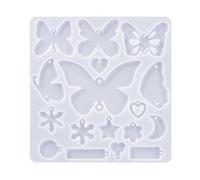 Ear Rings Eye Catching Butterfly Shaped Earrings Mold Customized Ear Pendant Silicone Molds for Craft Enthusiasts Handmade Jewelry Tool