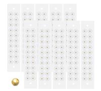Ear Seeds Acupuncture Kit Crystal Ear Beads, Ear Seeds Acupuncture Point Massage Stickers Patches, Relaxation, Energy Flow and Excellent Durability to Support Your Beauty (BeadsGolden-200pcs)