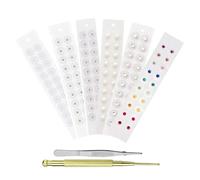 Ear Seeds for Acupressure, Complete Ear Seeding Kit with Acupuncture Pen, Needle-Free Reflexology Tool for Relaxation & Wellness Mixed Pack (120 Pieces)