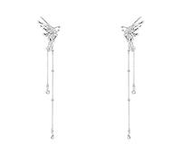 Ear Sleeves Handmade Fairy Earrings Cuff Winding Silver Wire Earrings Suitable for Halloween Costume Cosplay