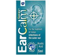 Ear Spray for Outer Ear Discomfort - 5ml Antibacterial Mist for Adults & Children Over 12 | Soothing Nozzle Spray for Ears | Read Leaflet Before Use