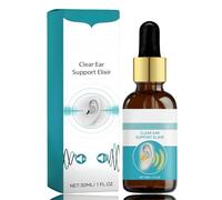 Ear Support Eli/xir,Tinnitus Treatment,Spray for Tinnitus,Tinnitus Relief for Ringing Ears,Ear Drops Pain Relief,Ear Drops for Wax,Ear Calm Spray,Ear Drops for Blocked Ears,Blocked Ears Treatment