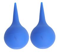 Ear Syringe, 30ml Ear Bulb Syringe 2PCS Soft Elastic Silicone Suction Device, Washing Squeeze Bulb Reusable Removing Syringes for Adults and Children Cleaner