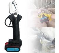 Ear Tag Plier for Livestock, Strong Springback Force Applicator for Sheep and Goat, Durable Ear Tag Puncher Tool, Black Design
