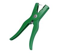 Ear Tag Pliers, Aluminum Alloy Ear Tag Applicator Plier Veterinary Applicator Livestock Tool, Easy Tagging for Cattle, Sheep, Pigs with Green Color