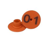 Ear Tags Round Plastic Livestock T1-100 Number Identification Tfor Goat Sheep Pig Calf Hog Swine 0-100