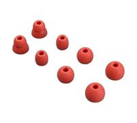 Ear Tips Buds Eartip For Beats Flex For Beats X/Powerbeats Pro,Silicone Earbud Tips Earbuds Replacement Tips Ear Tips Earbuds Eartips Eargels Accessories,4 Pairs Different Sizes (red)