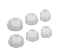 Ear Tips Earbuds for Bowers Wilkins Pi5 / Pi5 S2 / Pi7 / Pi7 S2, Soft Rubber Eartips Buds, 3 Pairs (S/M/L) (transparent)