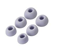 Ear Tips Earbuds for Redmi Buds 6 Pro, Buds 5 Pro, Soft Rubber Eartips Buds, 3 Pairs (purple)