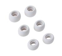 Ear Tips,Replacement Ear Tips Earbuds For Sam-Sung-Galaxy Buds Pro Earphones Anti-Slip Ear Buds Eartips Earpads Cover 6Pcs L/M/S Silver