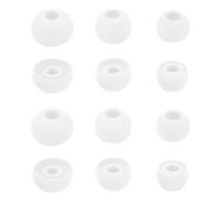 Ear Tips Replacement for JBL Endurance Peak 3 / Peak II/Peak/Run 2 Wired/Race TWS Earbuds, Silicone Ear Tip Earbuds Tip Ear Cap, S/M/L 6 Pairs White 6p22w