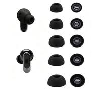 Ear Tips Replacement for JBL Tour Pro 3 Earbuds, 5 Pairs Black (10125pb) | Soft Silicone Ear Tip Earbuds Tip Ear Cap , XS/S/M/L/XL 5 Size 5 Pairs