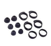 Ear Tips Set for Samsung Galaxy Buds Plus,Earhooks Kit Silicone Eartips for Galaxy Buds SM-R170 Headphone - 6 Pairs,Fit in The Case,Black