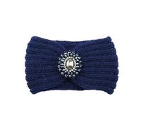 Ear Warmer Headband Diamond Headband Elastic Ear Warmer Headwrap Turban Wide Brim Headwear For Women Winter Hair Accessories for Women(Color-09)