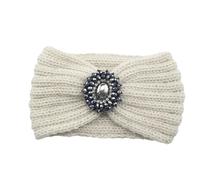 Ear Warmer Headband Diamond Headband Elastic Ear Warmer Headwrap Turban Wide Brim Headwear For Women Winter Hair Accessories for Women(Color-01)