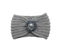 Ear Warmer Headband Diamond Headband Elastic Ear Warmer Headwrap Turban Wide Brim Headwear For Women Winter Hair Accessories for Women(Color-08)