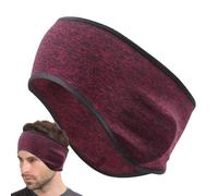 Ear Warmer Headband - Soft Fleece Earmuffs Women Ear Warmer | Moisture Wicking Sweatband, Stretchy Running Gear, Cold Weather Headband for Men & Women