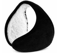 Ear Warmers Fleece Earmuffs Plush Ear Covers Headband Soft Winter Warm Ear Muffs Foldable Unisex Cold Protection Ear Warmer Behind Head Earmuffs For Outdoor Cycling Running Skiing Winter Accessory