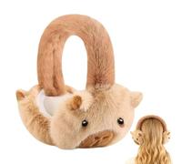 Ear Warmers for Men - Plush Cartoon Capybara Earmuffs,Comfortable Foldable Warm Earmuffs | for Outdoor Sports Skiing Snowboarding Cold Weather Fall Motorcycle Cycling