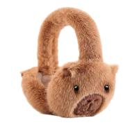 Ear Warmers - Plush Cartoon Capybara Earmuffs - Comfortable Foldable Warm Earmuffs | for Outdoor Sports Skiing Snowboarding Cold Weather Fall Motorcycle Cycling