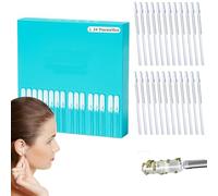 Ear Wax Removal 24Pcs Sticky Ear Cleaning Stick, Sticky Cotton Swabs Professional Ears Cleaner Set Earwax Removal Tool, EarWax Swabs, Gentle Does Not Harm Ears Care For Children & Adults
