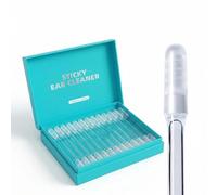 Ear Wax Removal,24Pcs Sticky Ears Cleaning,Reusable Ear Cleaner Set,Washable Resin Tip Earwax Remover Tool for Adults Kids, (5 mm (Adults))