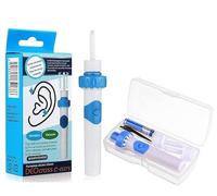 Ear Wax Removal, Electric Ear Wax Remover Tools, Vacuum Ear Cleaner Tool Kit Soft Ear-Pick Ear Cleaner Tool Kit with Replaceable Tips, Soft Earwax Cleaner for Kids & Adults
