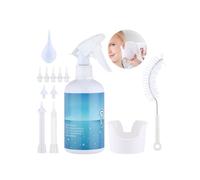 Ear Wax Removal Kit, Water Powered Ear Cleaning Kit Professional Ear Cleaner Ear Wax Remover wirh 7 Tips & Water Catch Basin, Reusable Ear Irrigation Kit for Adults Kids