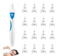 Ear Wax Removal Kit with 16 Pcs Soft and Flexible Replaceme, Silicone Safe Soft and Reusable Ear Wax Remover, for Kids and Adults