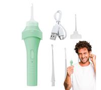 Ear Wax Removal | Reusable Electric Ear Cleaner with Light - Health Care Supplies for Clogged Hearing Piercing Pressure Impacted Home Travel Family Use